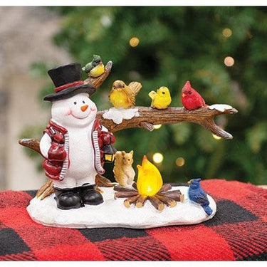 Willie's Woodland Friends Resin Light-Up Figurine - The Fox Decor